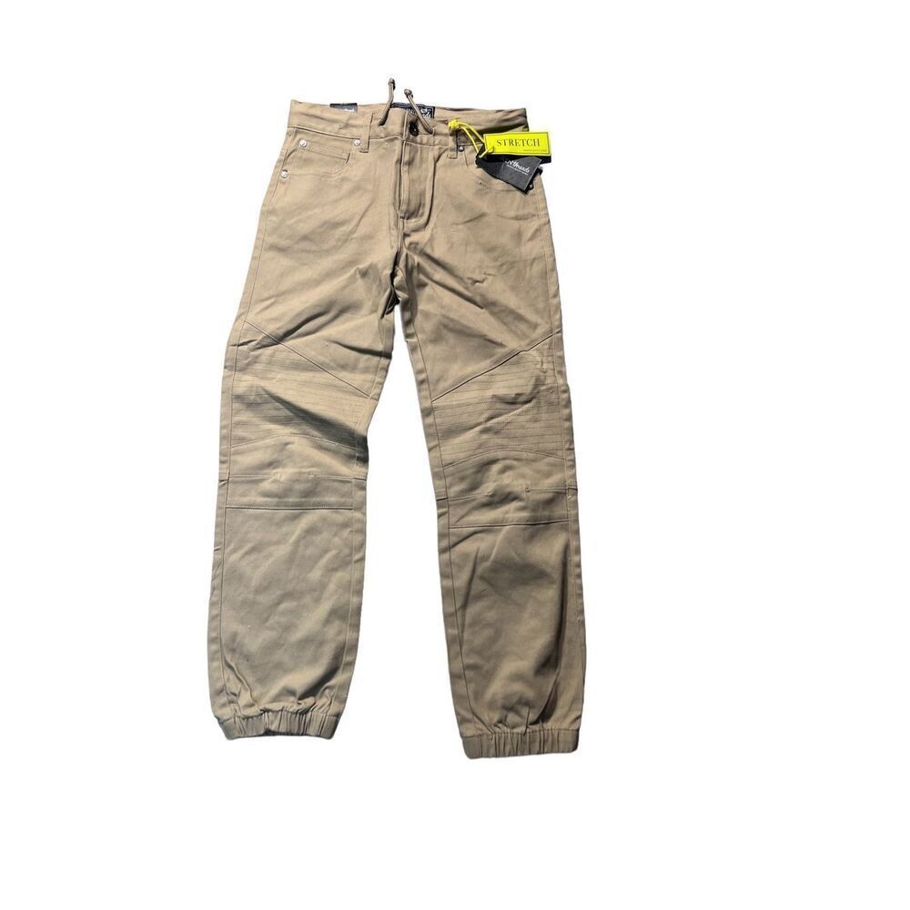 NWT Broken Threads boys Beige tan pants Size 14L